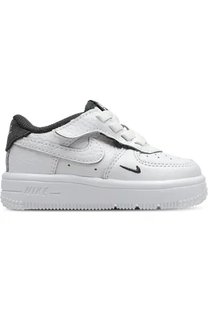Nike Air Force Unisex Schoenen - Wit - Maat: 17 - Leer - Foot Locker