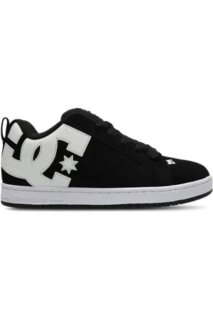 Dcshoes Court Graffik Heren Schoenen - Zwart - Maat: 39 - Suède - Foot Locker