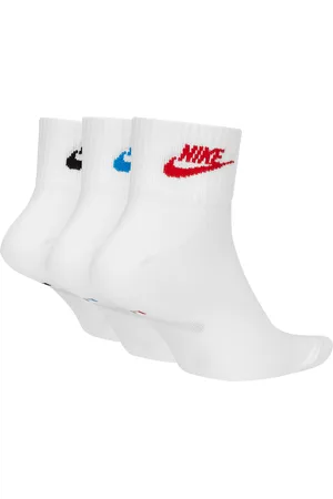 Nike Everyday Essential Ankle 3 Pack Unisex Sokken - Zwart - Maat: 34 - 38 - Katoen - Foot Locker