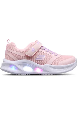 Skechers Sola Glow Unisex Schoenen - Roze - Maat: 32 - Plastic - Foot Locker