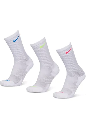 Nike Everyday Cushioned Crew 3 Pack Unisex Sokken - Wit - Maat: 34 - 38 - Foot Locker