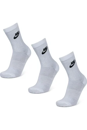 Nike Everyday Essential Crew 3 Pack Unisex Sokken - Wit - Maat: 38 - 42 - Foot Locker