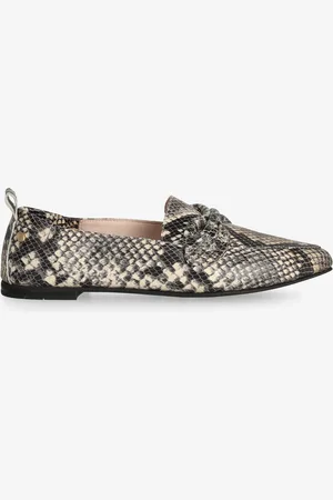 Fred de la Bretoniere Loafer Fieke Loa Zwart/Wit