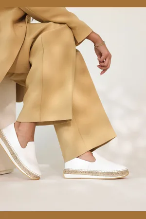Fred de la Bretoniere Espadrille Nola Off White