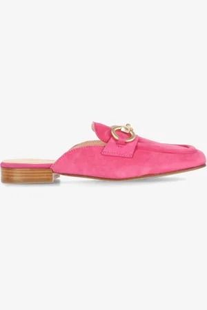 Fred de la Bretoniere Slipper Mint Fuchsia