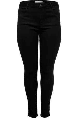 ONLY (Maatje Meer) Caraugusta Hw Skinny Jeans Black No: