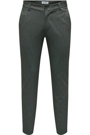 Only & Sons Onsmark Slim 02093 Herringbone Pant: