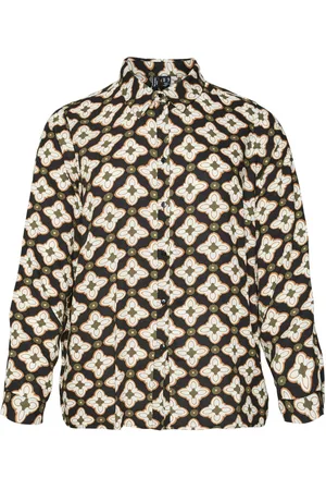 VERO MODA Vmcnora L/s Shirt Wvn Btq Cur