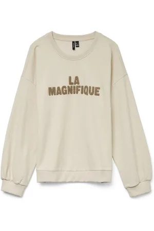 VERO MODA Vmclora L/s O-neck Sweat Jrs Lcs Ga