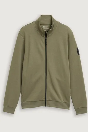 TOM TAILOR Stand Up Collar Sweat Jacket