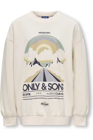 Only & Sons Osjroad Ovz Ls O-neck Ub Swt