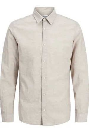 Jack & Jones Boys Jjebreeze Linen Blend Shirt Ls Sn J: