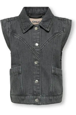 ONLY Kogkennedy Sl Dnm Waistcoat Bj