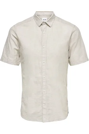Only & Sons Onscaiden Life Ss Solid Linen Shirt