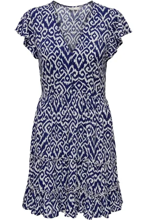 ONLY Onlclaudette Life Ss Mini Dress Wvn: