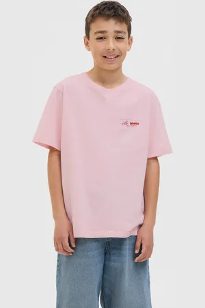 Jack & Jones Boys Joralmeria World Tee Ss Crew Neck J: