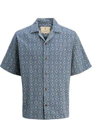 JACK & JONES Jprbluvincent Print Resort S/s Shir: