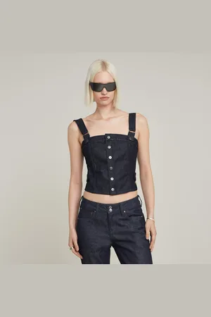 G-Star Bustier Top Detachable Straps