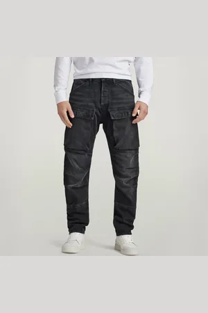 G-Star 3D Straight Tapered Denim Cargo Broek