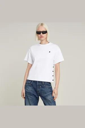 G-Star Side Buttons Relaxed Top