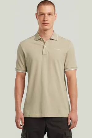 G-Star Chest Logo Striped Polo