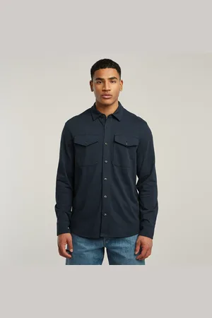 G-Star Jersey Shirt Marine Pockets