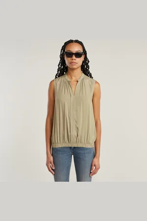G-Star Stand Up Collar Top