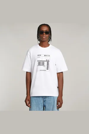G-Star Shipping Graphic Boxy Ribbed T