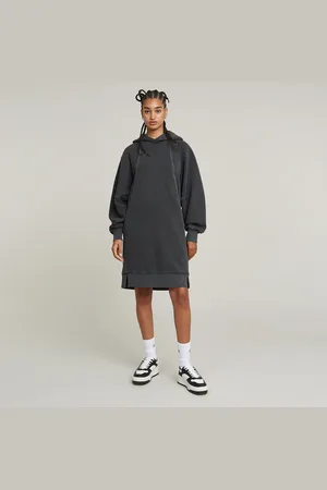 G-Star Overdyed Hoodie Jurk