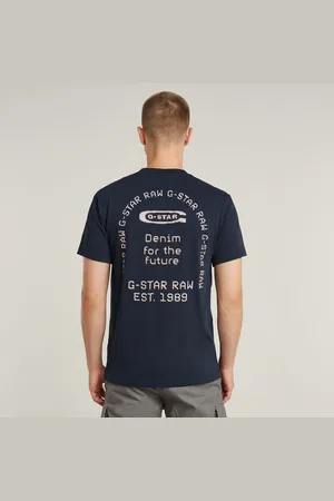G-Star Back Graphic Arch Ribbed T