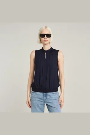G-Star Stand Up Collar Top