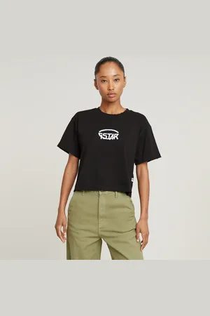 G-Star Logo Relaxed Korte Top