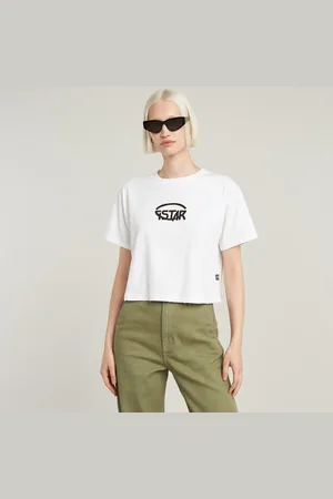 G-Star Logo Relaxed Korte Top