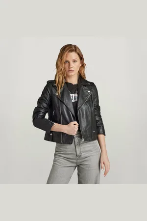G-Star Leather Biker Jack