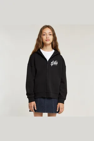 G-Star Meisjes Hoodie Zipp Brushed
