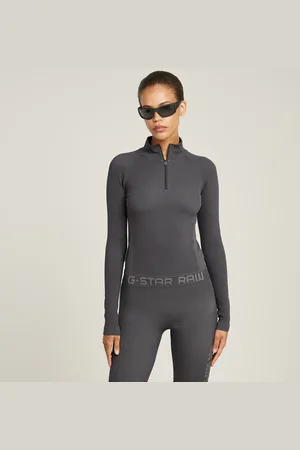 G-Star Seamless Zip Top