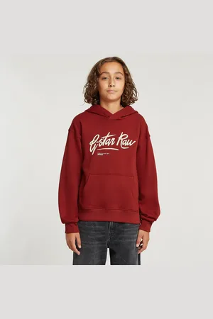 G-Star Jongens Hoodie Loose Brushed