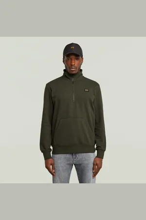 G-Star Half Zip Sweater Label Badge