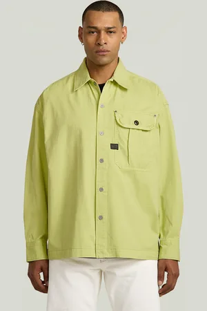 G-Star Pleated Boxy Long Sleeve Overhemd