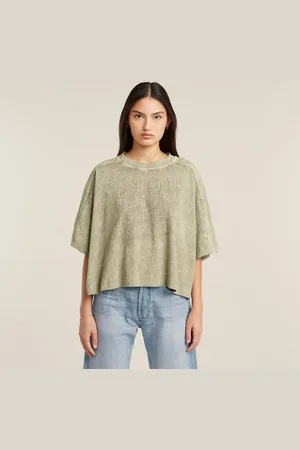 G-Star Washed Multi Logo Oversized T
