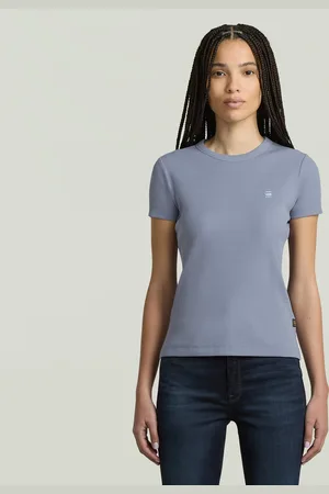 G-Star Rib Cap Sleeve T