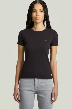 G-Star Rib Cap Sleeve T