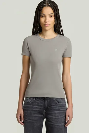 G-Star Rib Cap Sleeve T