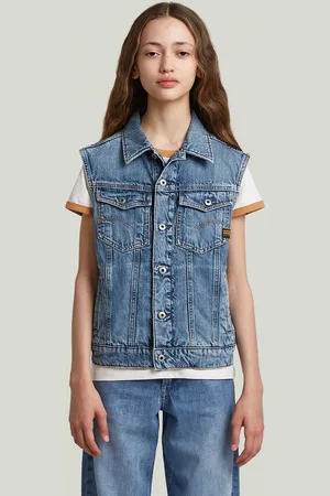 G-Star Relaxed Denim Vest Uniseks