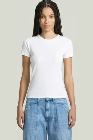 G-Star Rib Cap Sleeve T