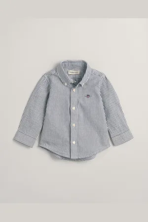 GANT Kids Baby gestreept Oxford-overhemd (74)