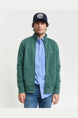 GANT Men Shield sweatshirt met ritssluiting (XXL)