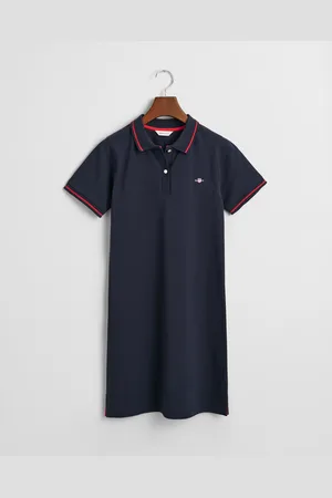GANT Teens Teen Girls nauwsluitende piqué polojurk (134/140)