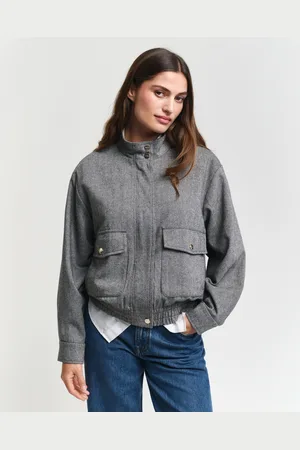 GANT Women Harrington jack met structuur (XS)