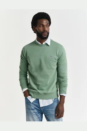 GANT Men Shield sweatshirt met ronde hals (S)